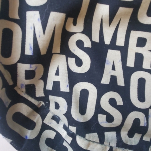 MARC BY MARC JACOBS BLACK PEBBLED LEATHER. Q HILLIER CLASSIC HOBO. GOLD PLATED. - Picture 6 of 15